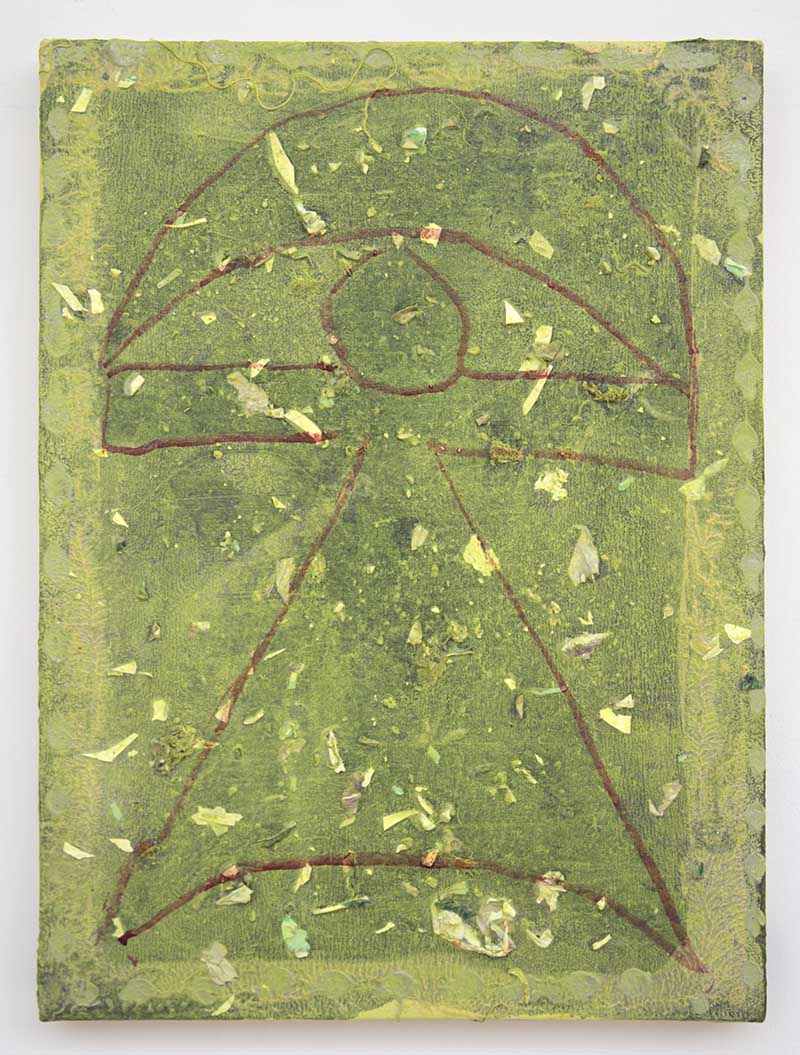 Jonathan Kelly - Tanit 13 - Acrylic on Canvas - 35x47cm